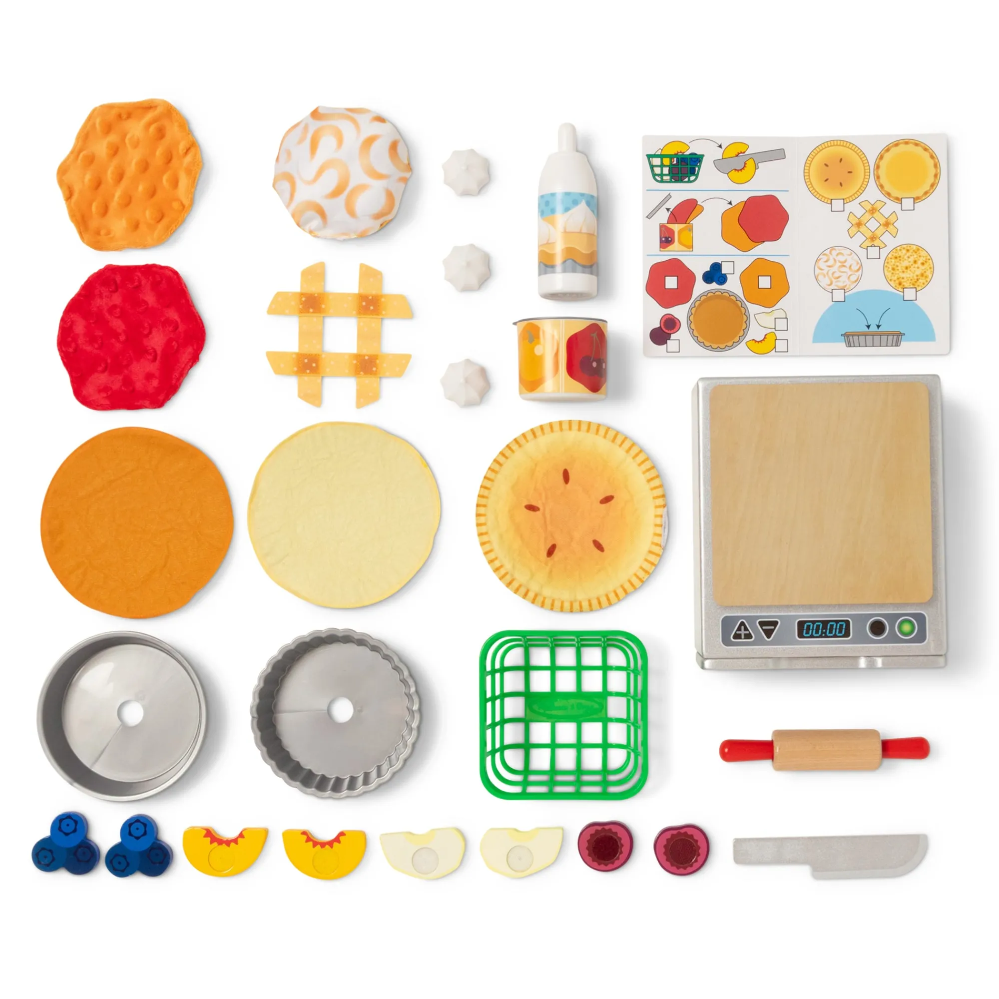 Make & Bake Pies Play Set>Melissa & Doug