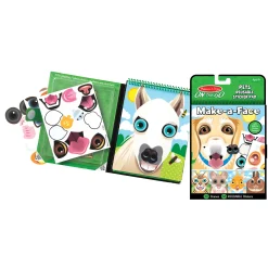 Make-A-Face Reusable Sticker Pad 3-Pack: Safari, Farm, Pets><noscript><img width=