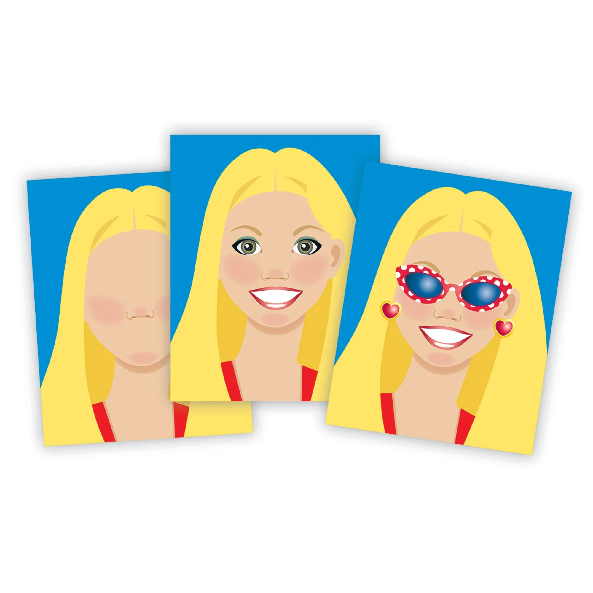 Make-a-Face Sticker Pad - Fashion Faces>Melissa & Doug Online
