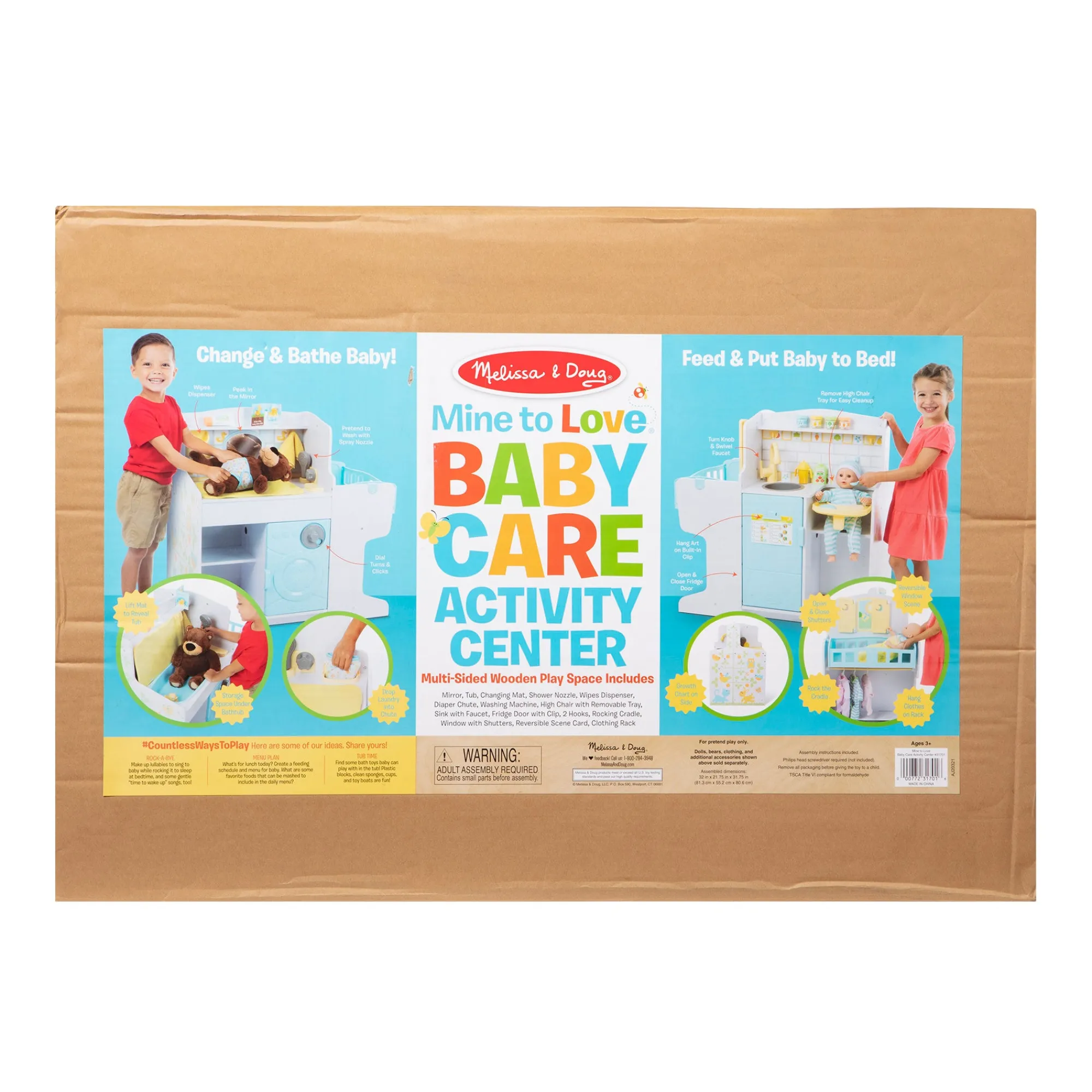 Mine to Love Baby Care Activity Center>Melissa & Doug Outlet