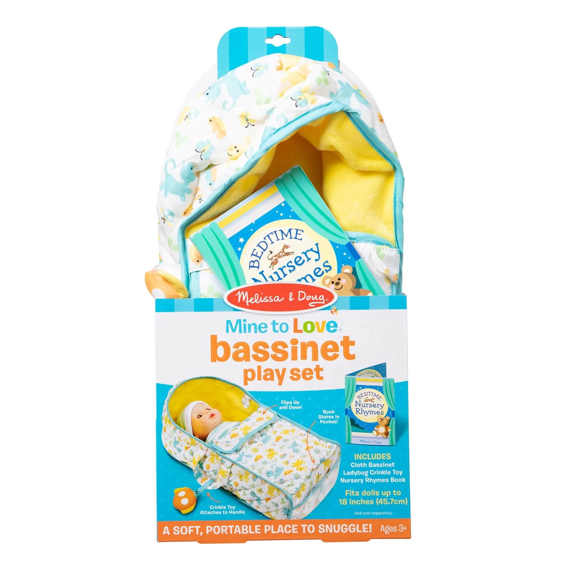 Mine to Love Bassinet Play Set>Melissa & Doug New
