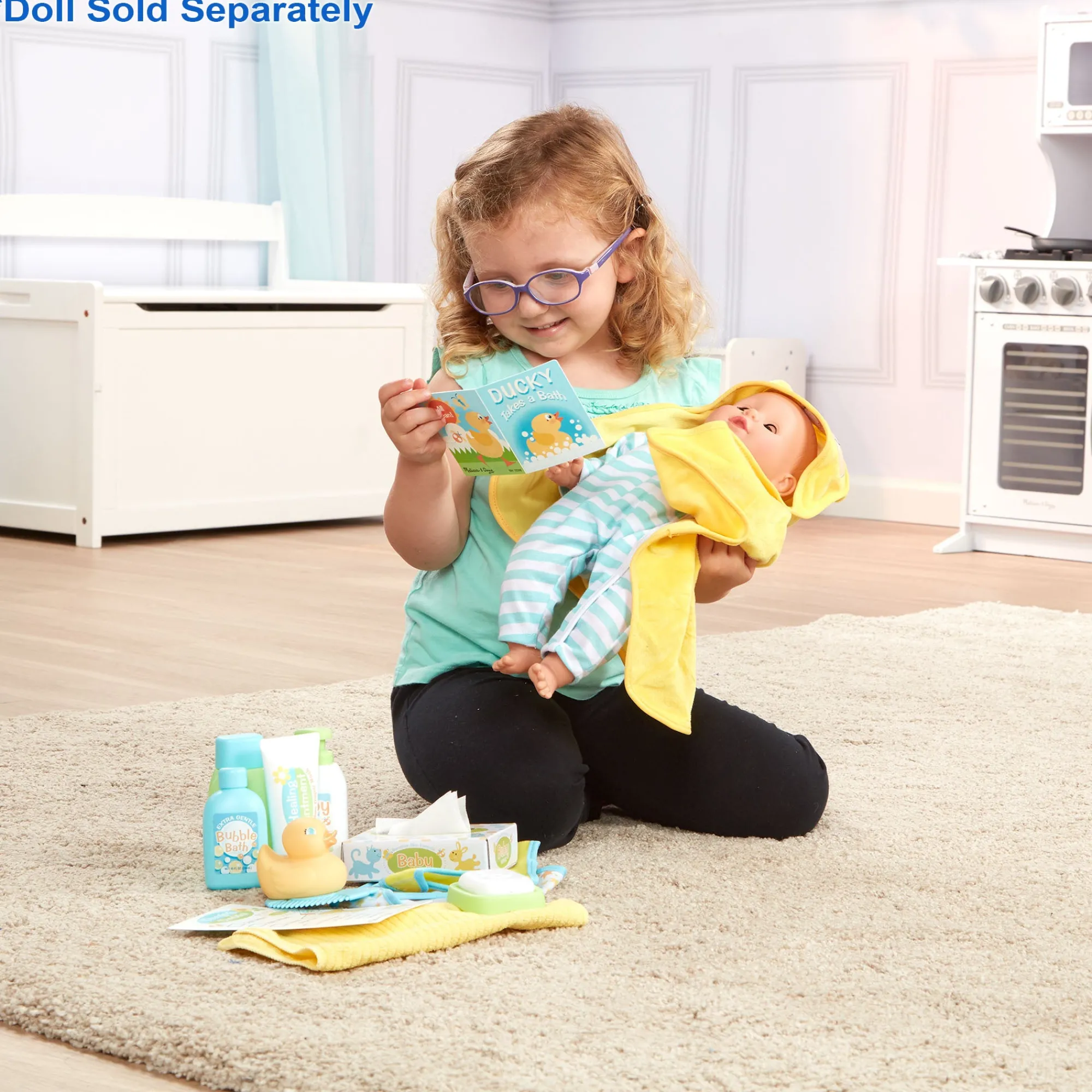 Mine to Love Changing & Bathtime Play Set>Melissa & Doug Sale