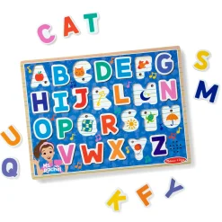 Ms. Rachel™ Wooden Phonics Alphabet Sound Puzzle - 24 Pieces>Melissa & Doug