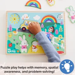 Ms. Rachel™ Wooden Song Puzzle – 6 Pieces><noscript><img width=
