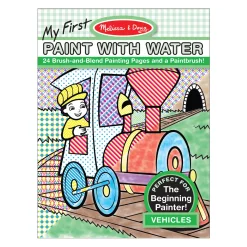 My First Paint with Water - Vehicles>Melissa & Doug New