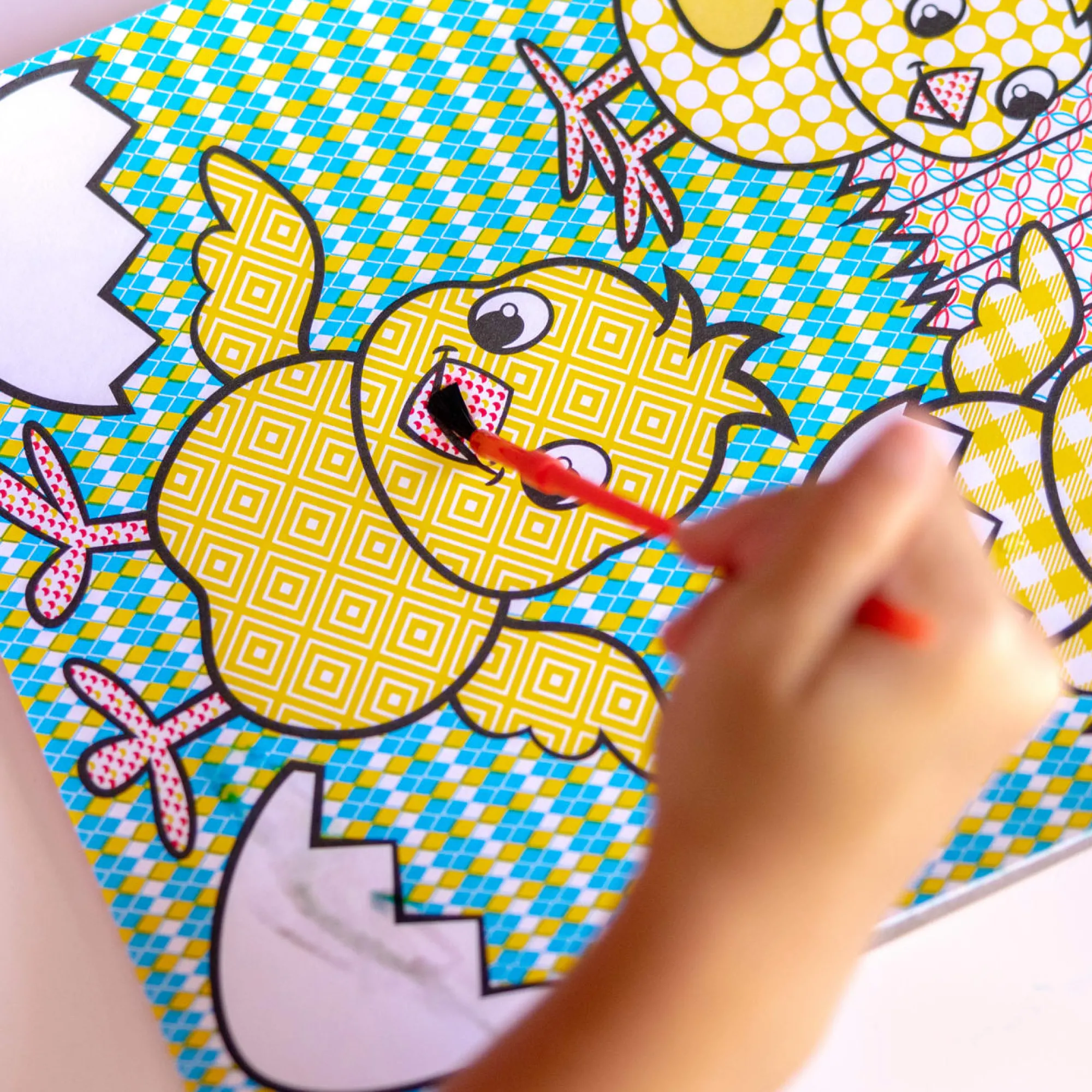 My First Paint With Water Kids' Art Pad With Paintbrush - Cheerleaders, Flowers, Fairies, and More>Melissa & Doug New