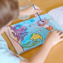 My First Paint With Water Kids' Art Pad With Paintbrush - Pirates, Space, Construction, and More>Melissa & Doug Discount