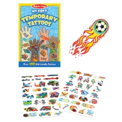 My First Temporary Tattoos: 100+ Kid-Friendly Tattoos - Adventure, Creatures, Sports, and More><noscript><img width=