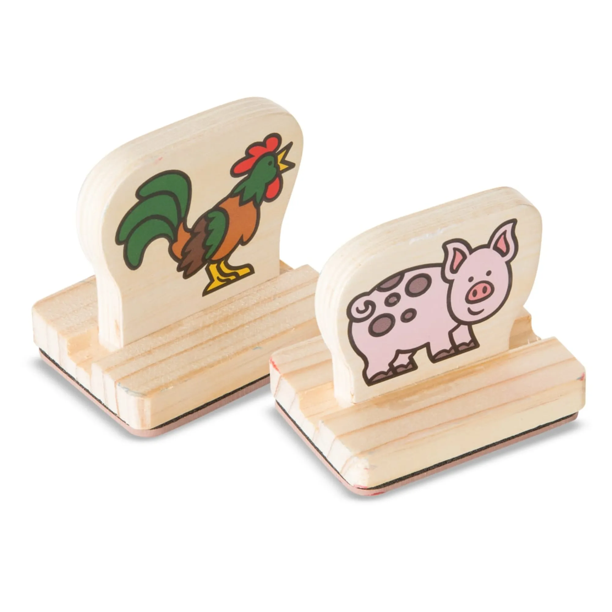 My First Wooden Stamp Set - Farm Animals>Melissa & Doug Online