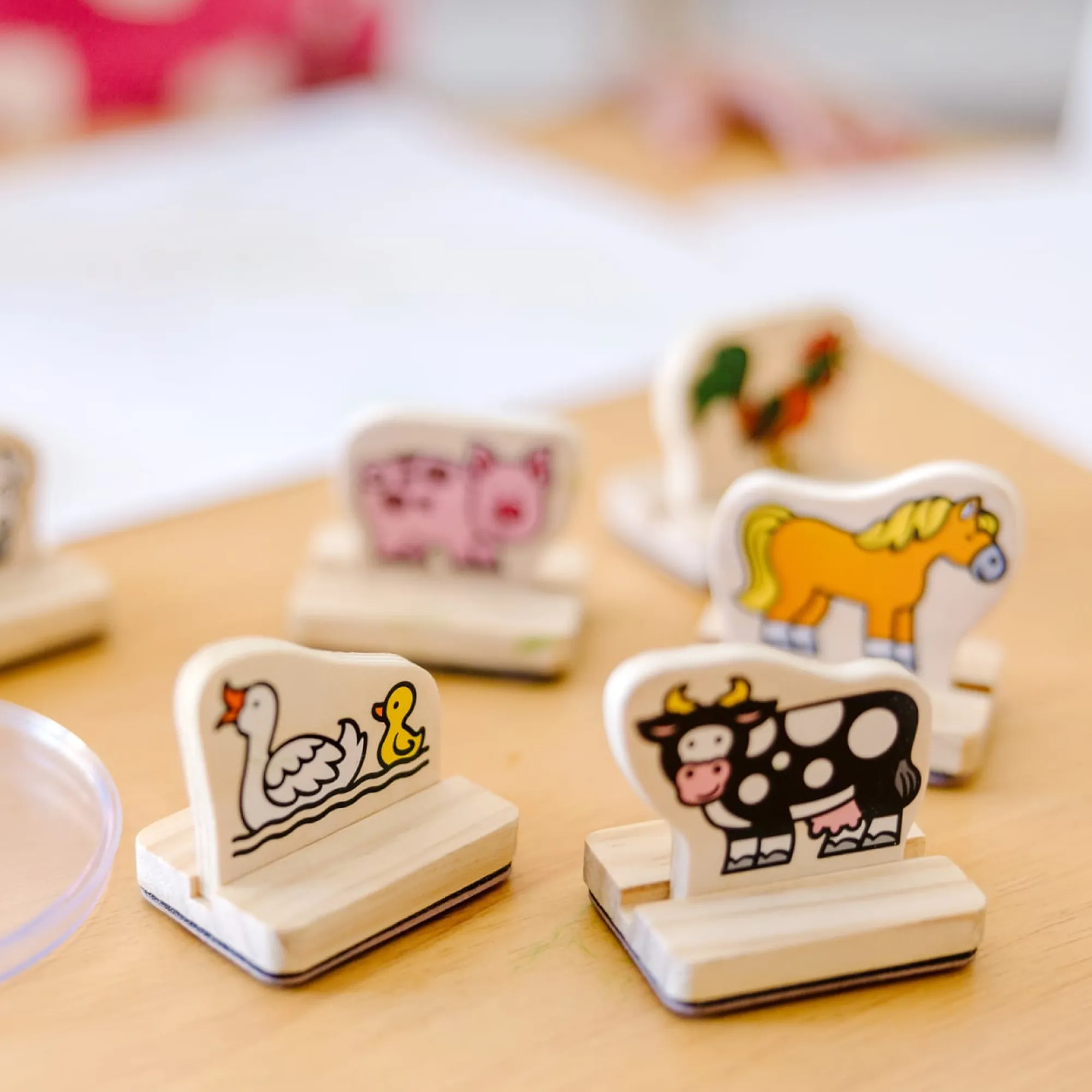 My First Wooden Stamp Set - Farm Animals>Melissa & Doug Online