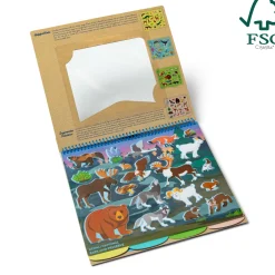 National Parks Reusable Stickers – Park Animals (5 Scenes, 121 Stickers)><noscript><img width=