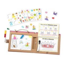 Natural Play: Play, Draw, Create Reusable Drawing & Magnet Kit – Princesses><noscript><img width=