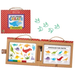 Natural Play: Play, Draw, Create Reusable Drawing & Magnet Kit – Dinosaurs>Melissa & Doug Outlet