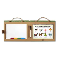 Natural Play: Play, Draw, Create Reusable Drawing & Magnet Kit – Farm><noscript><img width=