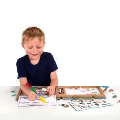 Natural Play: Play, Draw, Create Reusable Drawing & Magnet Kit – Ocean><noscript><img width=