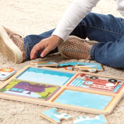 Natural Play Wooden Puzzle: Ready, Set, Go><noscript><img width=