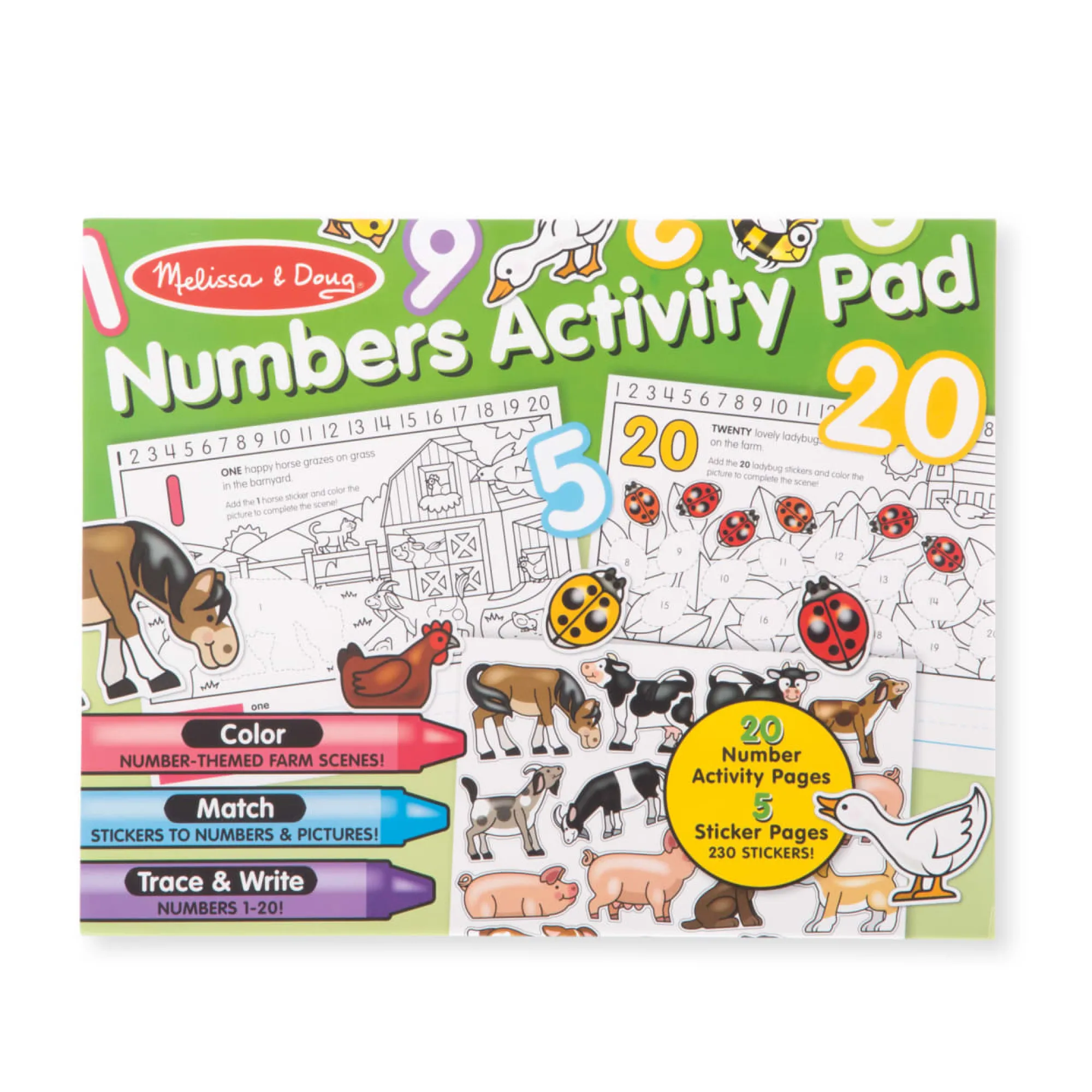 Numbers Activity Pad>Melissa & Doug New