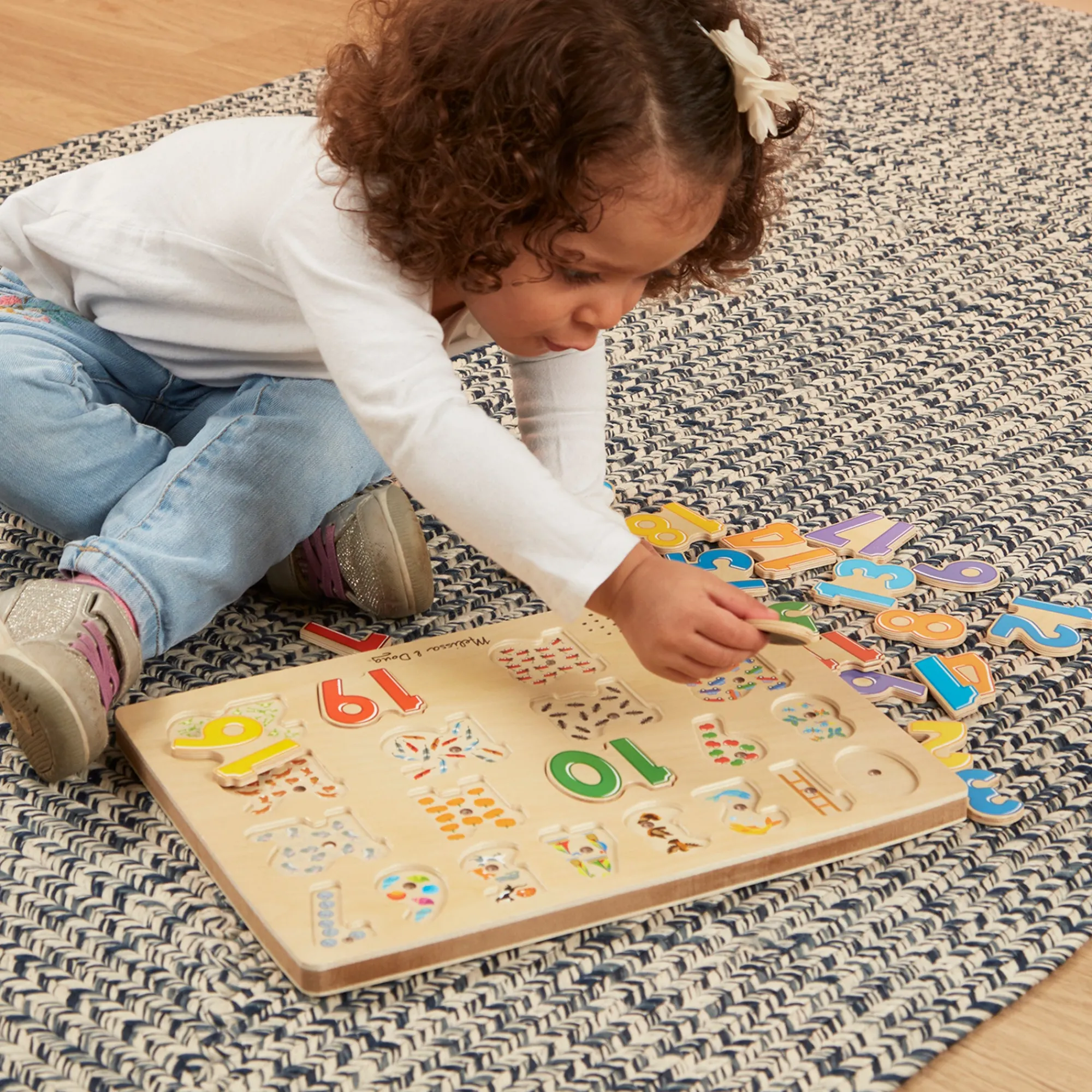 Numbers Sound Puzzle - 21 Pieces>Melissa & Doug Outlet