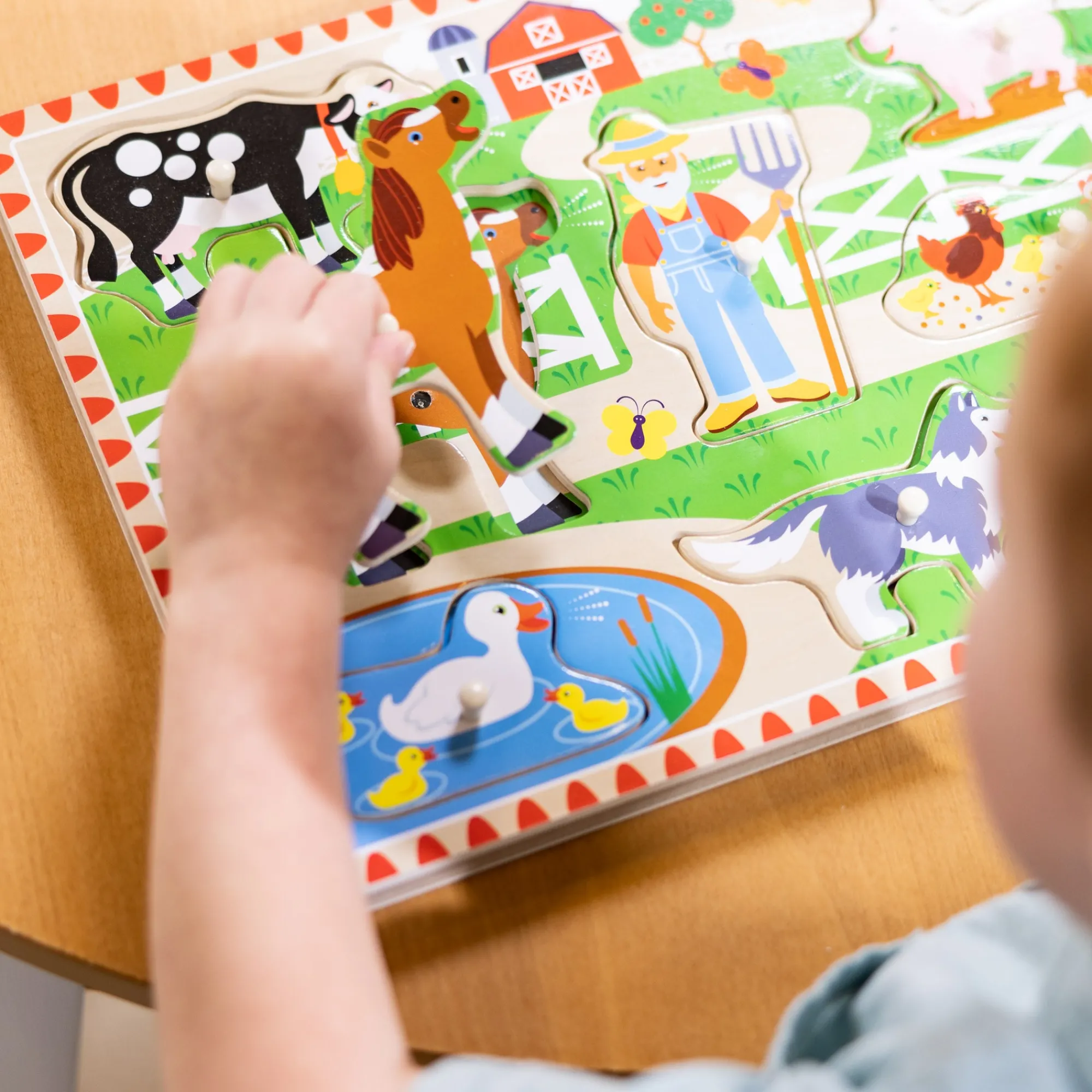 Old MacDonald's Farm Song Puzzle - 8 Pieces>Melissa & Doug Outlet