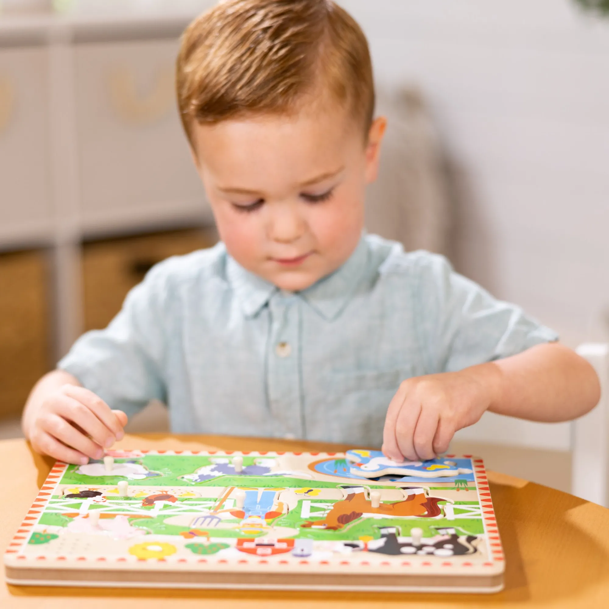 Old MacDonald's Farm Song Puzzle - 8 Pieces>Melissa & Doug Outlet