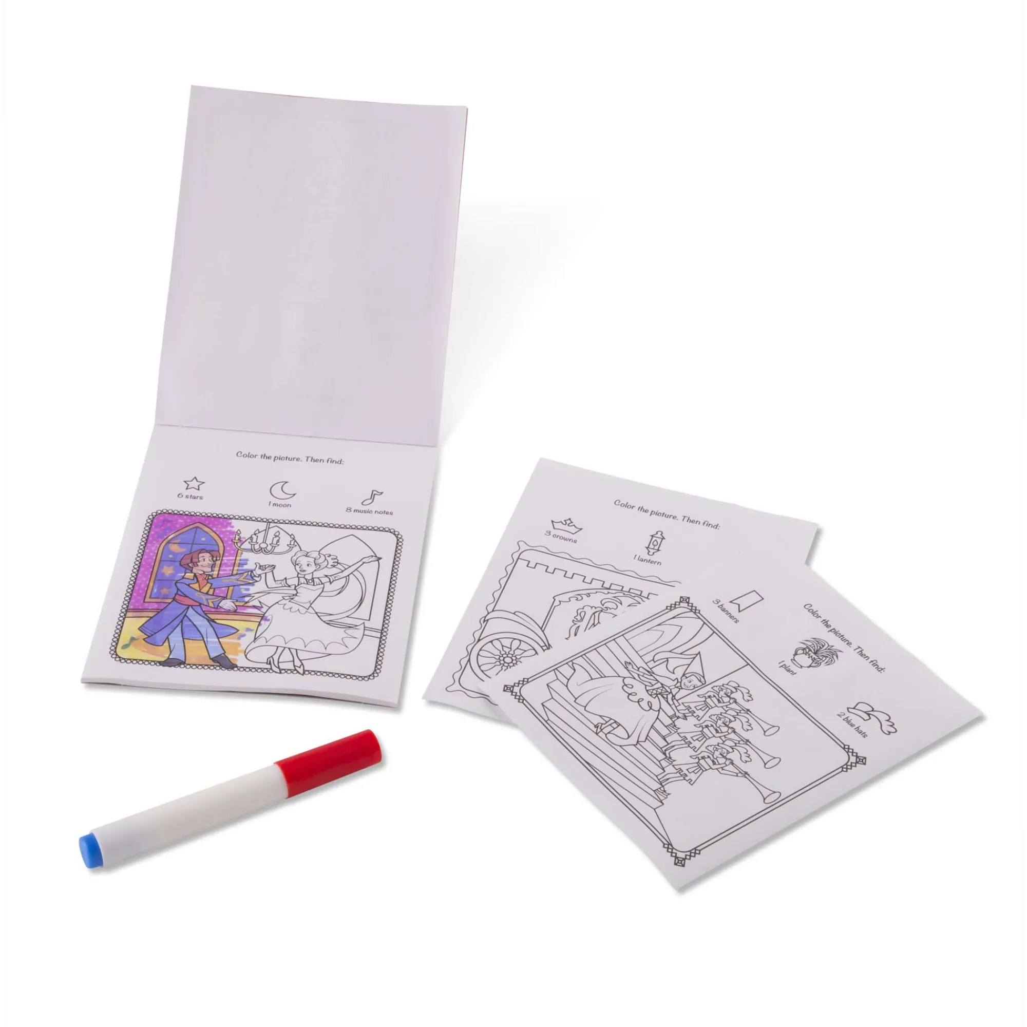 On the Go™ ColorBlast Color Reveal Pad – Princess>Melissa & Doug Hot
