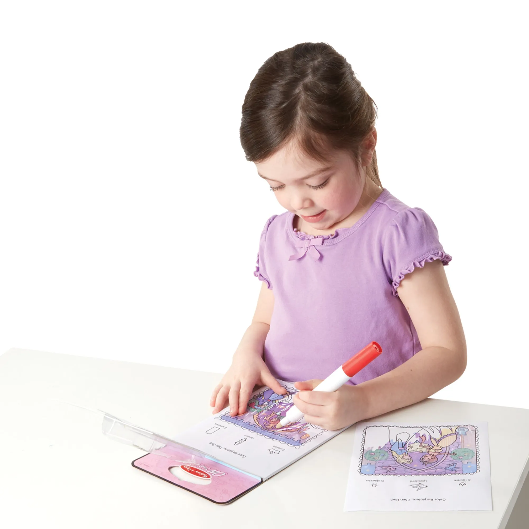 On the Go™ ColorBlast Color Reveal Pad – Princess>Melissa & Doug Hot