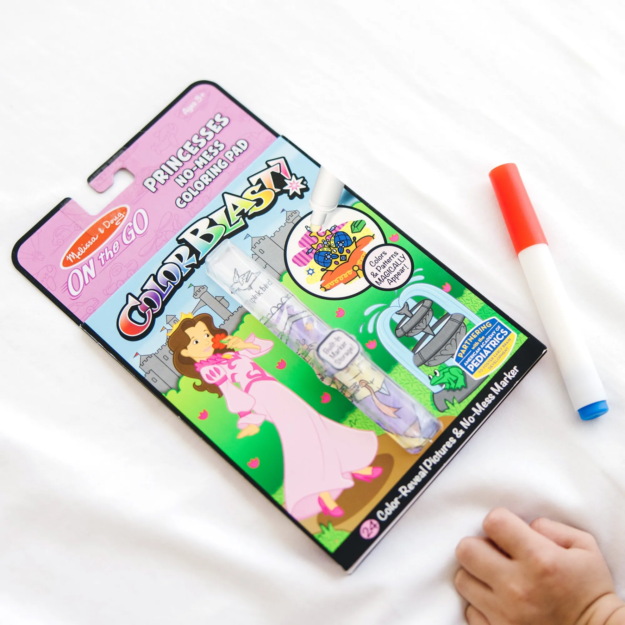 On the Go™ ColorBlast Color Reveal Pad – Princess>Melissa & Doug Hot