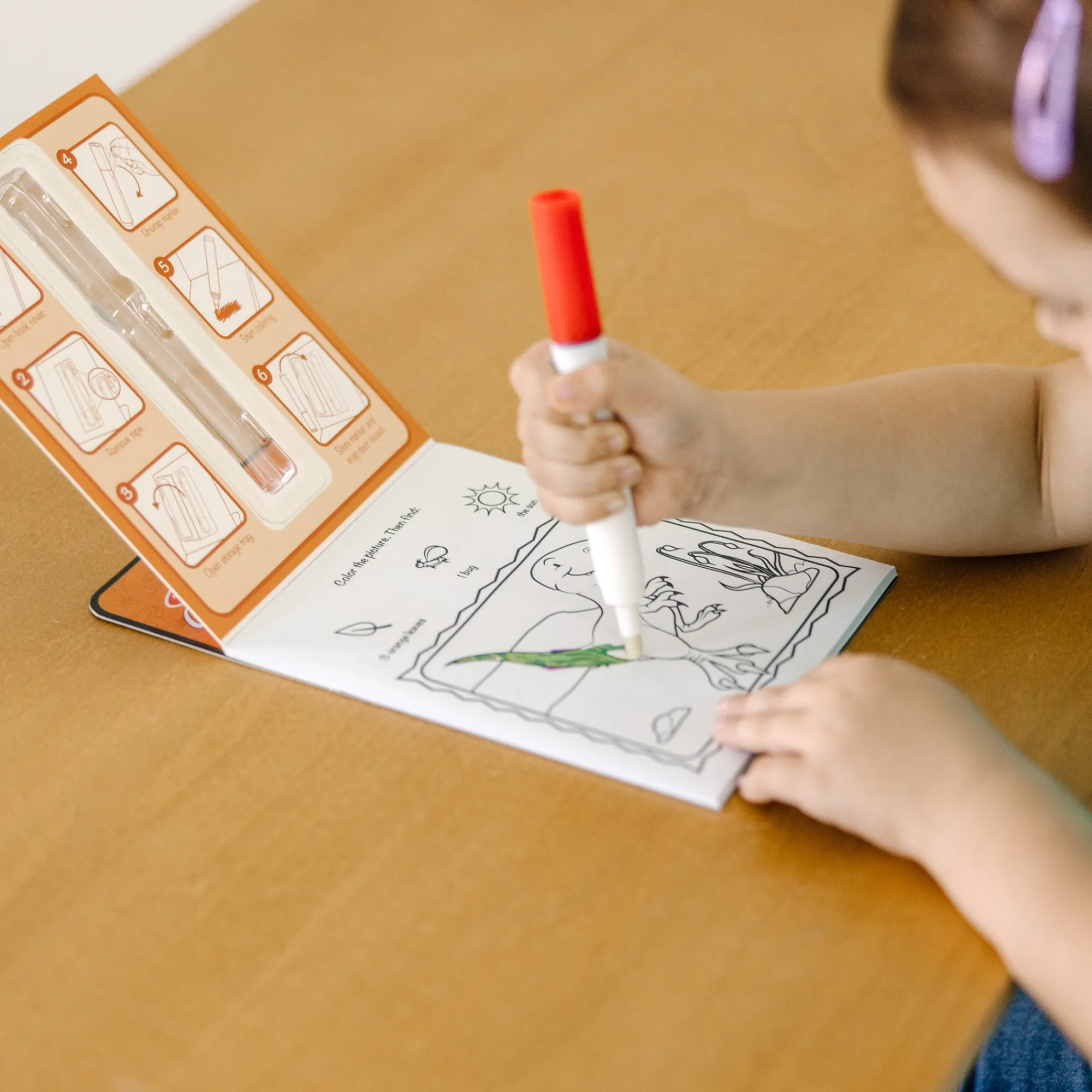 On the Go™ ColorBlast Color Reveal Pad – Dinosaur>Melissa & Doug
