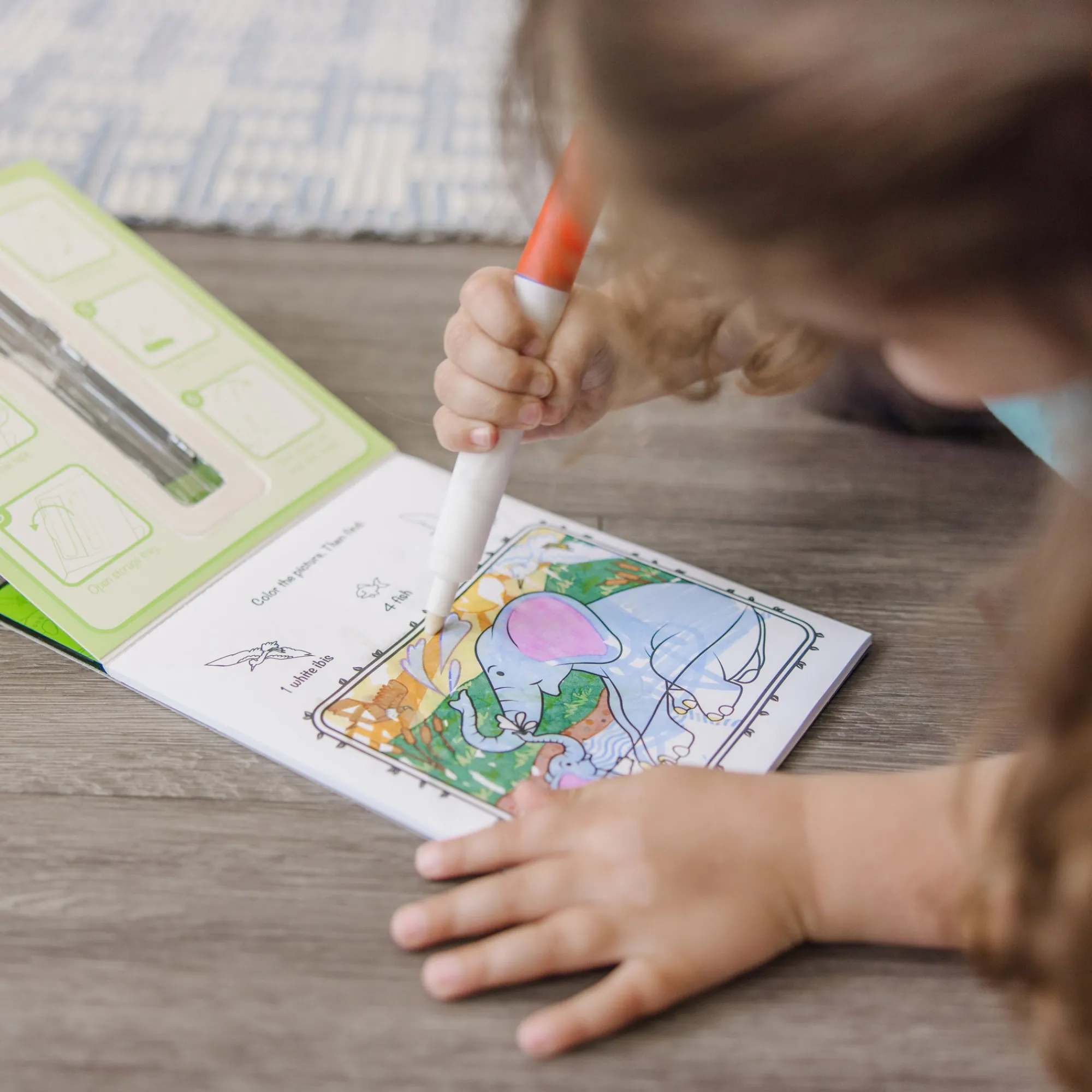 On the Go ColorBlast No Mess Coloring Pad - Safari>Melissa & Doug