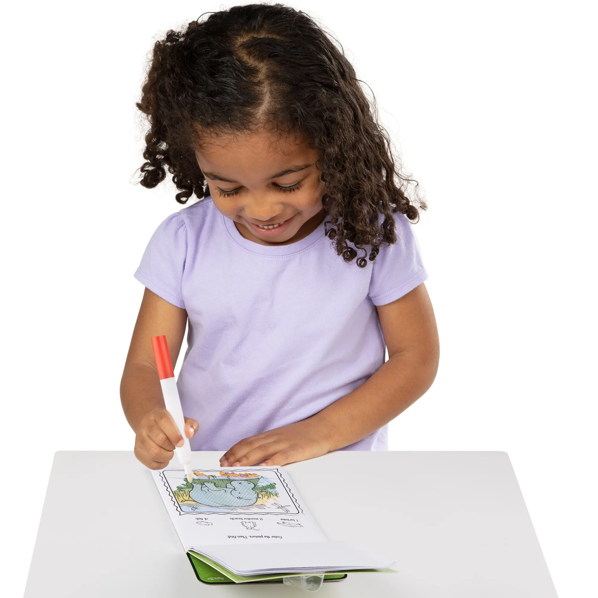 On the Go ColorBlast No Mess Coloring Pad - Safari>Melissa & Doug