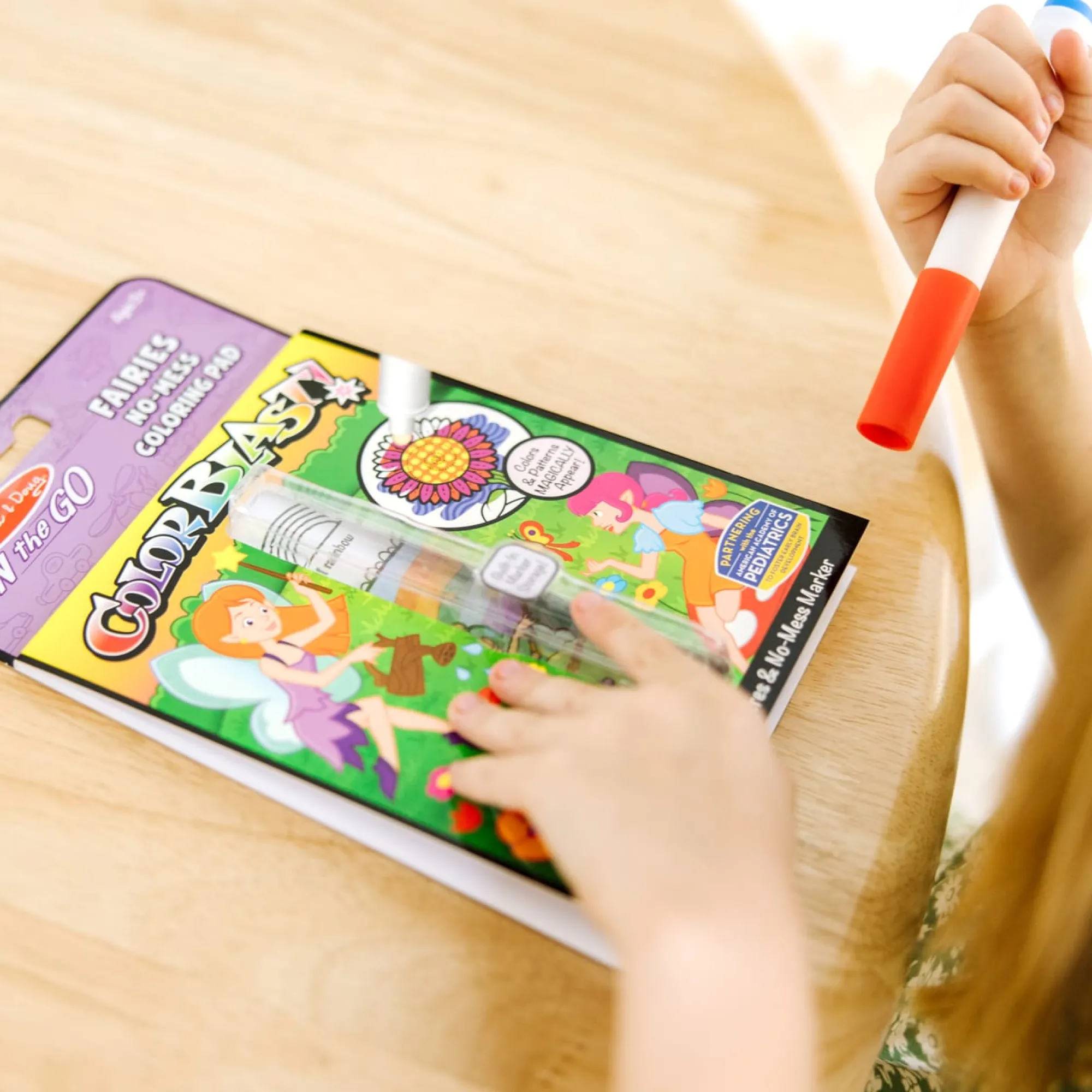 On the Go ColorBlast No-Mess Coloring Pad - Fairies>Melissa & Doug Discount