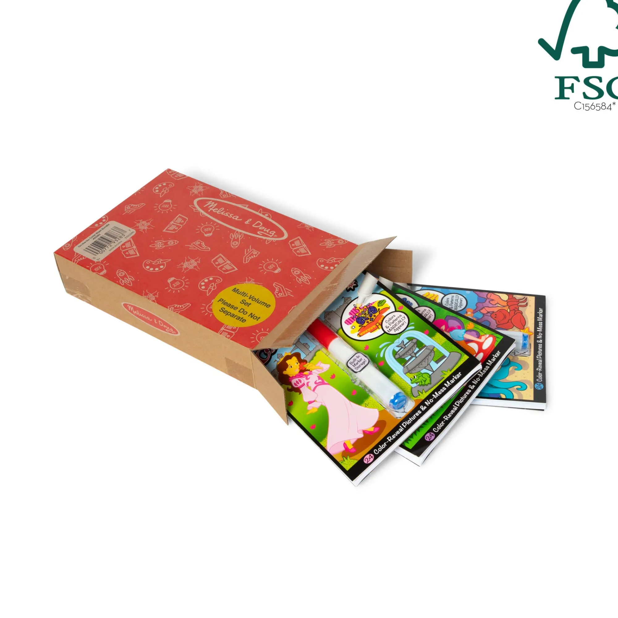 On the Go™ ColorBlast 3-Pack: Fairy, Princess, Sea Life>Melissa & Doug Clearance