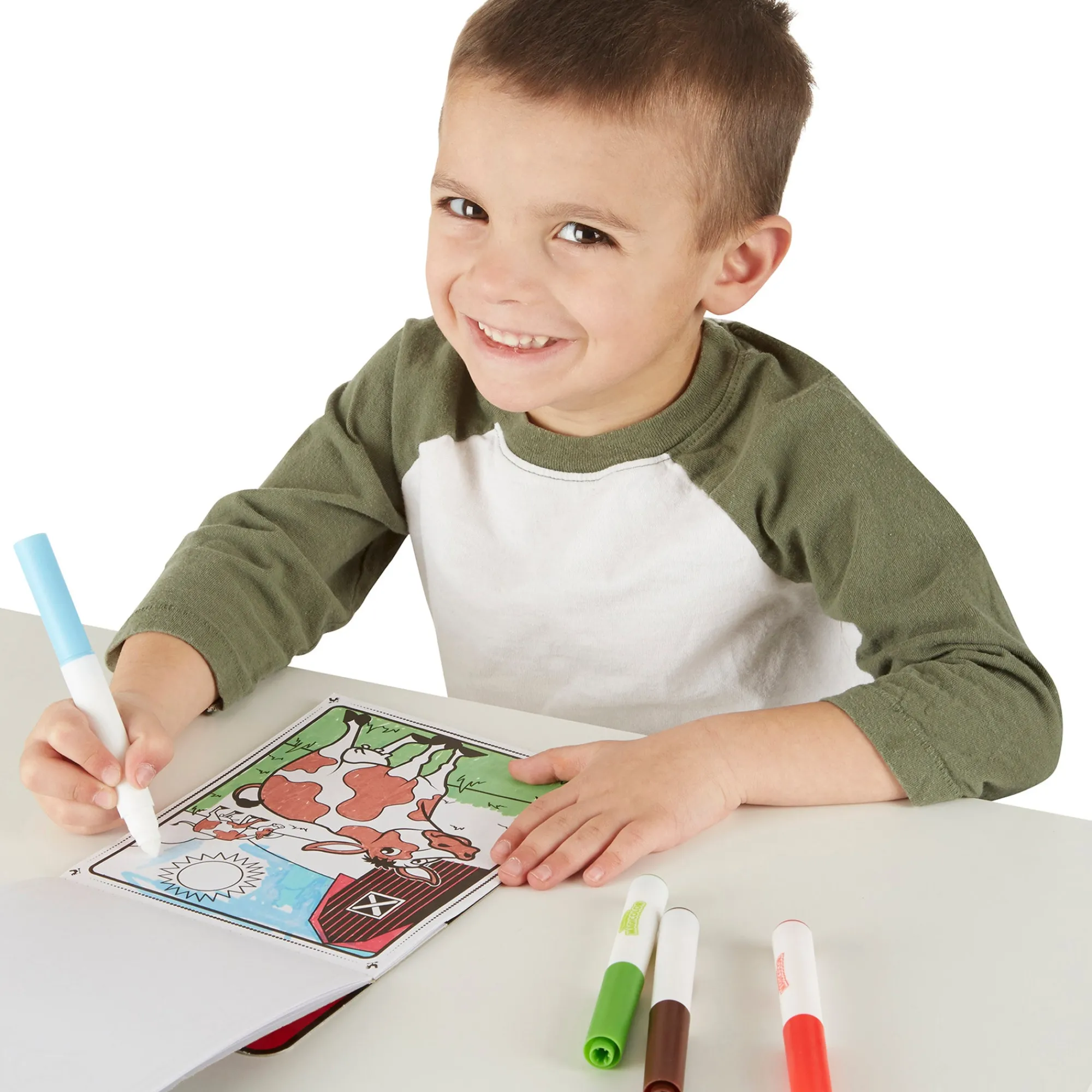 On the Go Magicolor Coloring Pad - Farm Animals>Melissa & Doug