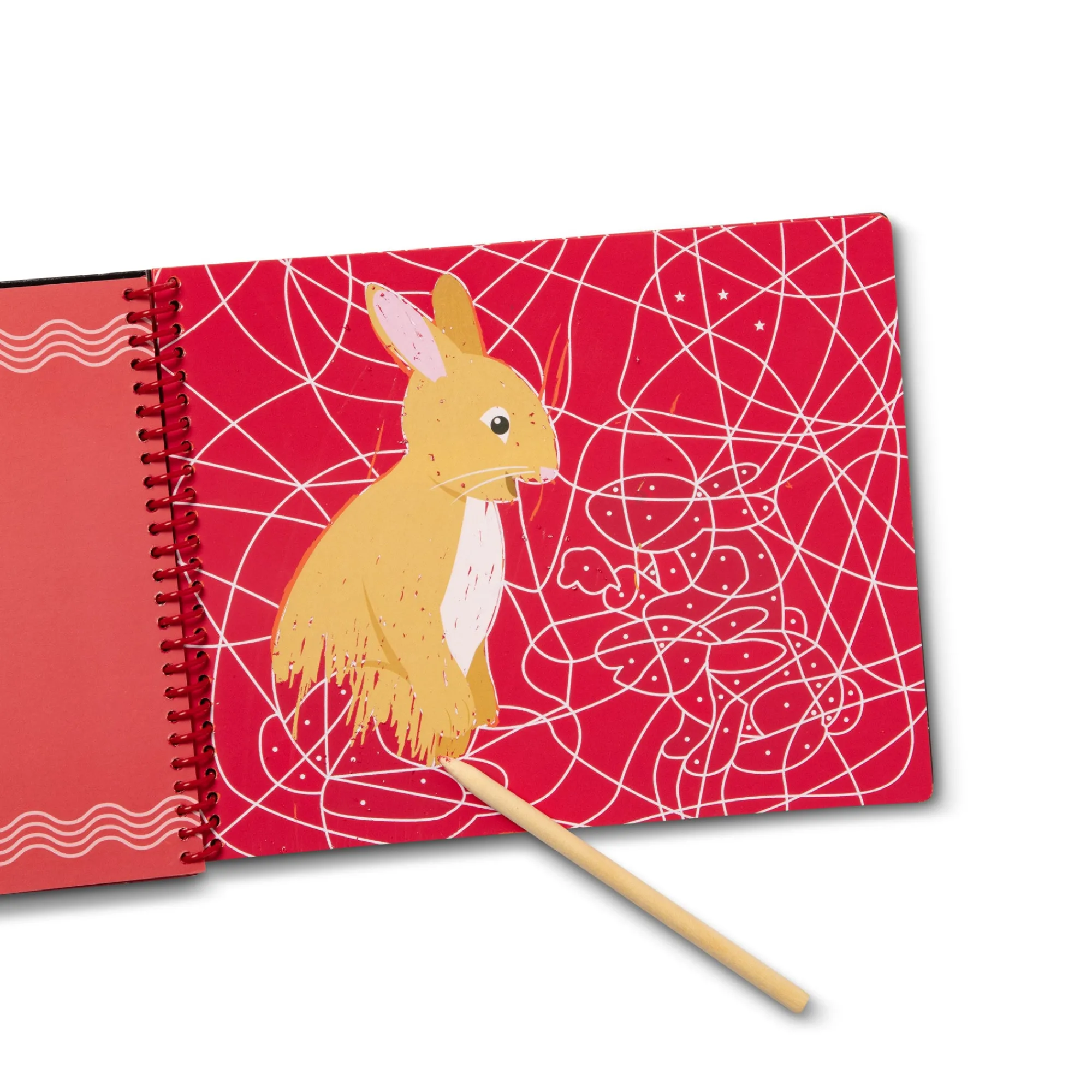 On the Go Scratch Art Color Reveal Pad - Animal Families>Melissa & Doug Outlet