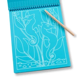 On the Go Scratch Art Color-Reveal Pad - Sea Life><noscript><img width=