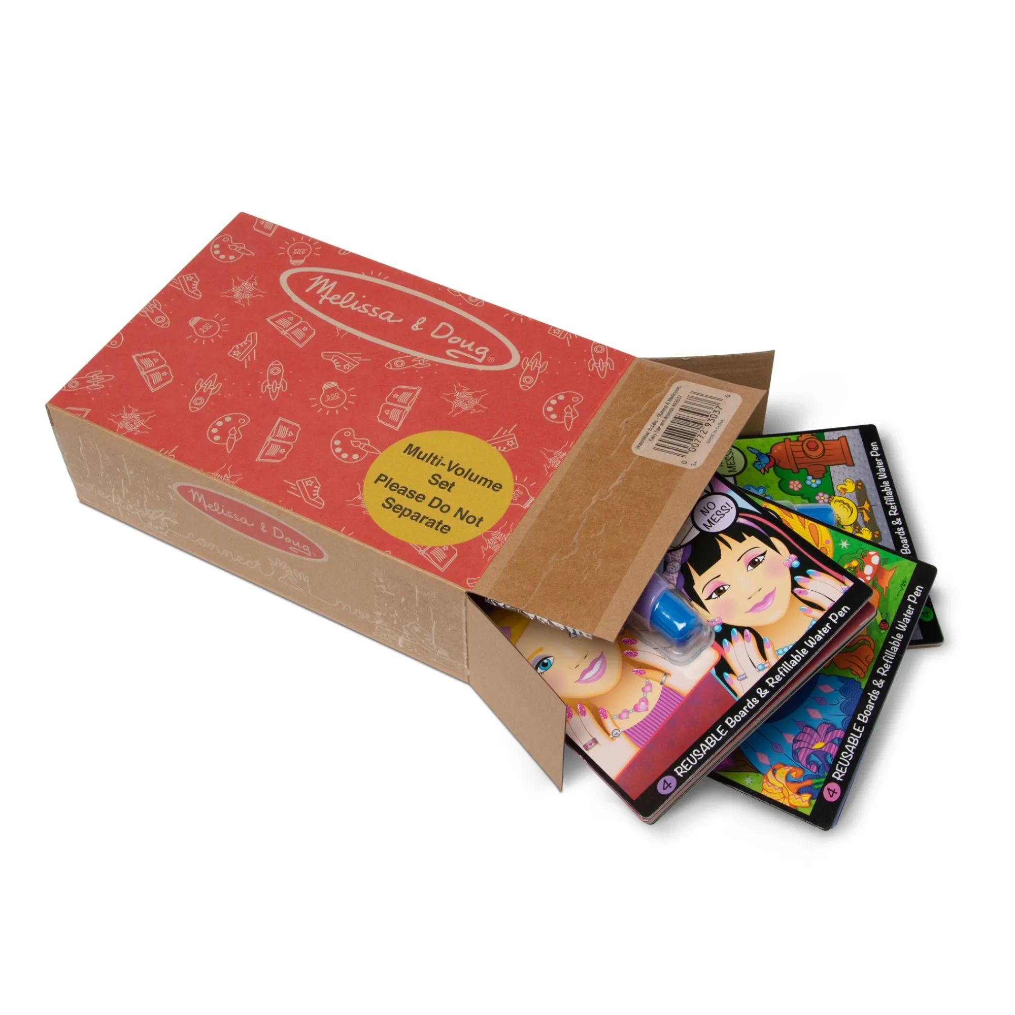 On the Go™ Water Wow!® 3-Pack: Makeup & Manicures, Fairy Tale, Animals>Melissa & Doug Outlet