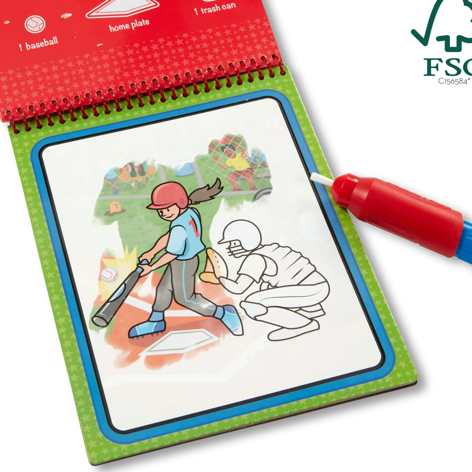 On the Go Water WOW!® Water-Reveal Activity Pad – Sports>Melissa & Doug Clearance