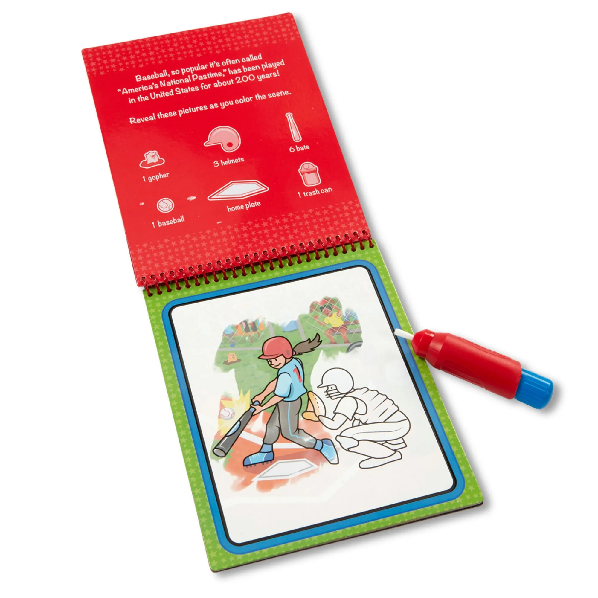 On the Go Water WOW!® Water-Reveal Activity Pad – Sports>Melissa & Doug Clearance