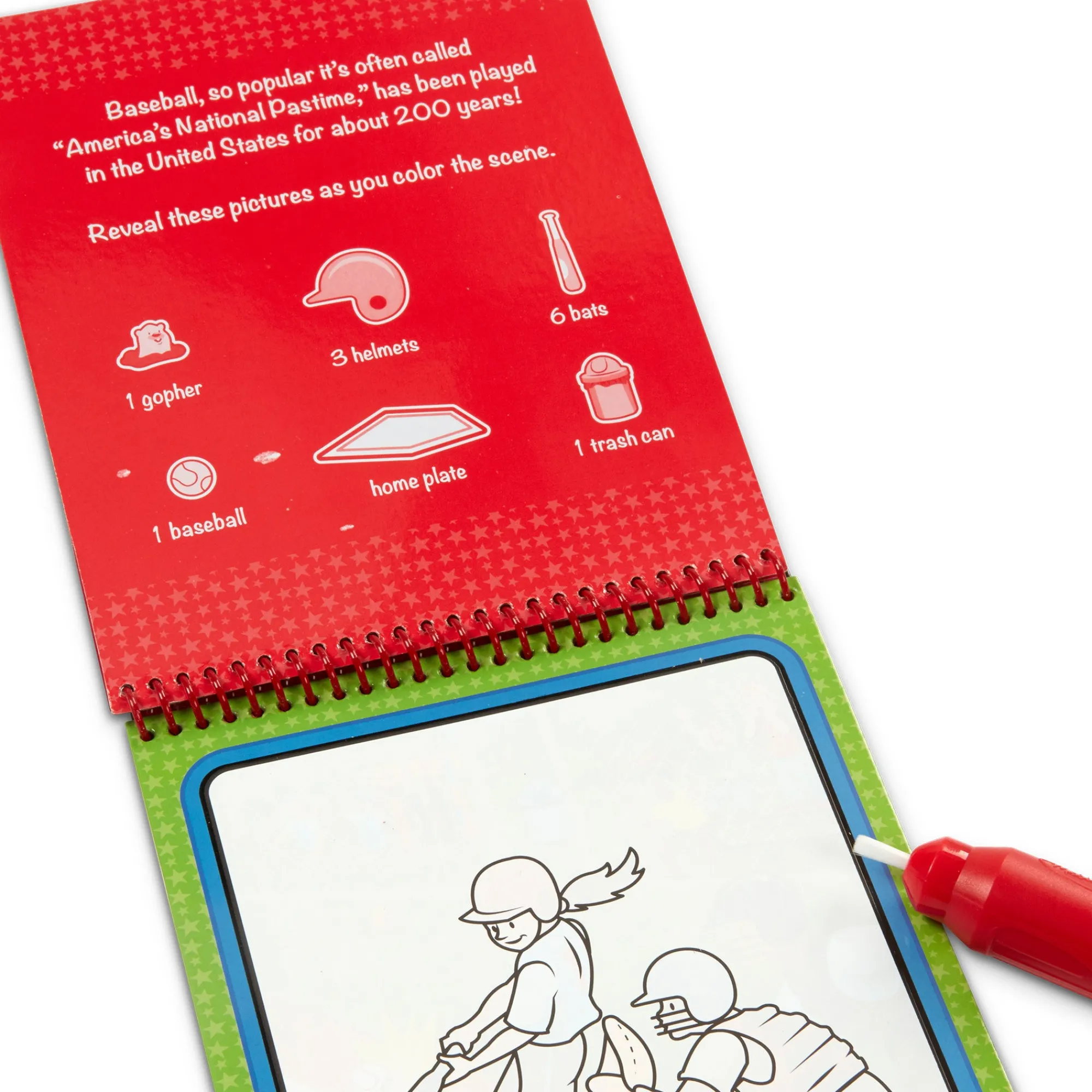 On the Go Water WOW!® Water-Reveal Activity Pad – Sports>Melissa & Doug Clearance