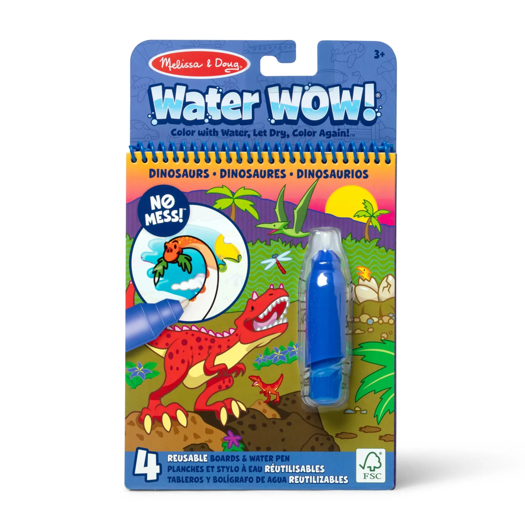 On the Go Water Wow! Water-Reveal Pad – Dinosaurs>Melissa & Doug Best