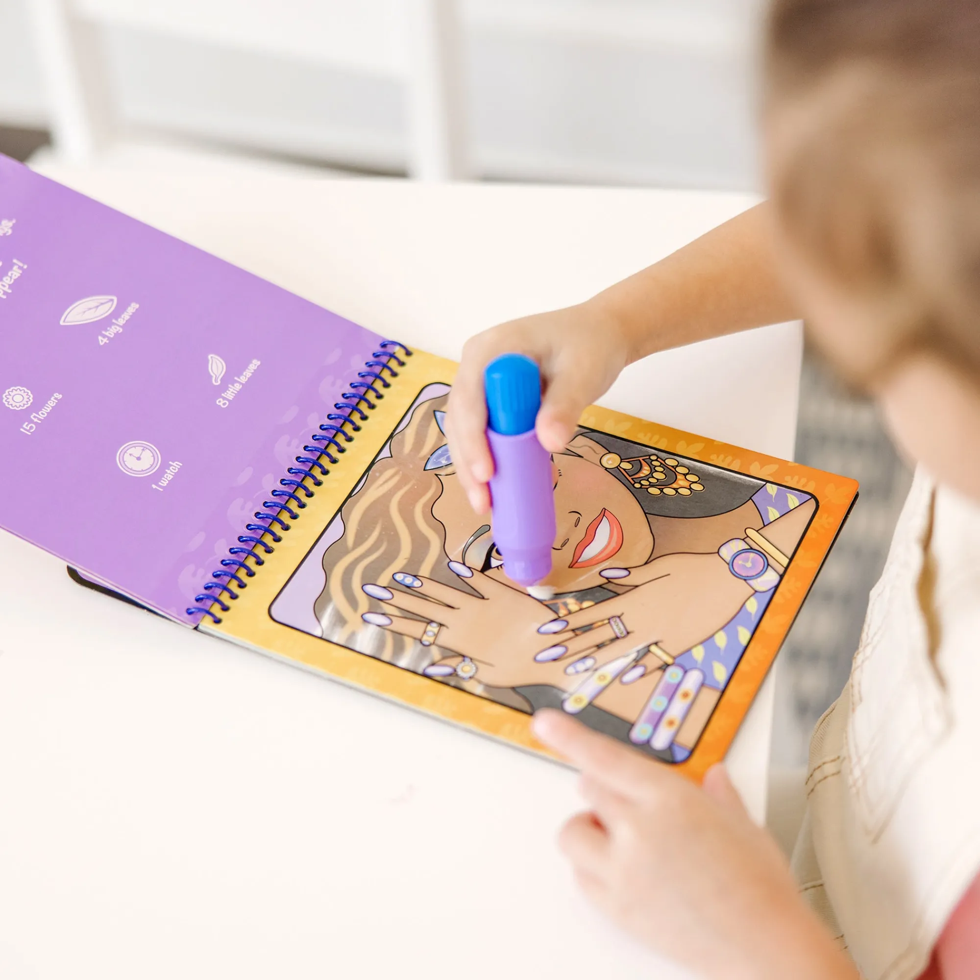 On the Go Water Wow! Water-Reveal Pad - Makeup & Manicures>Melissa & Doug New