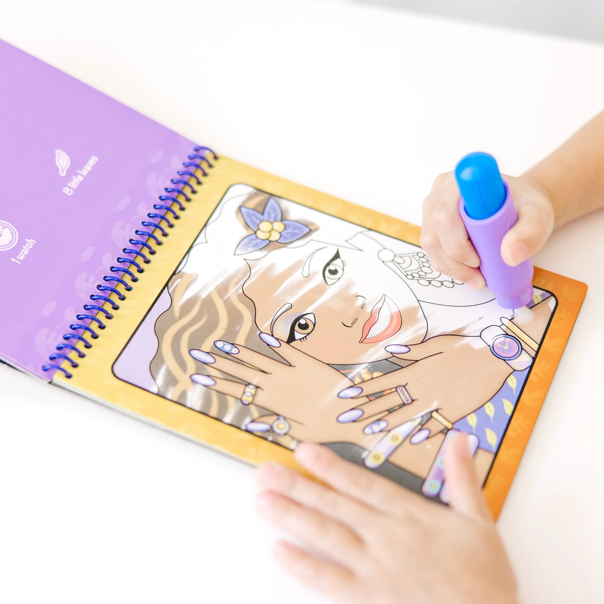 On the Go Water Wow! Water-Reveal Pad - Makeup & Manicures>Melissa & Doug New