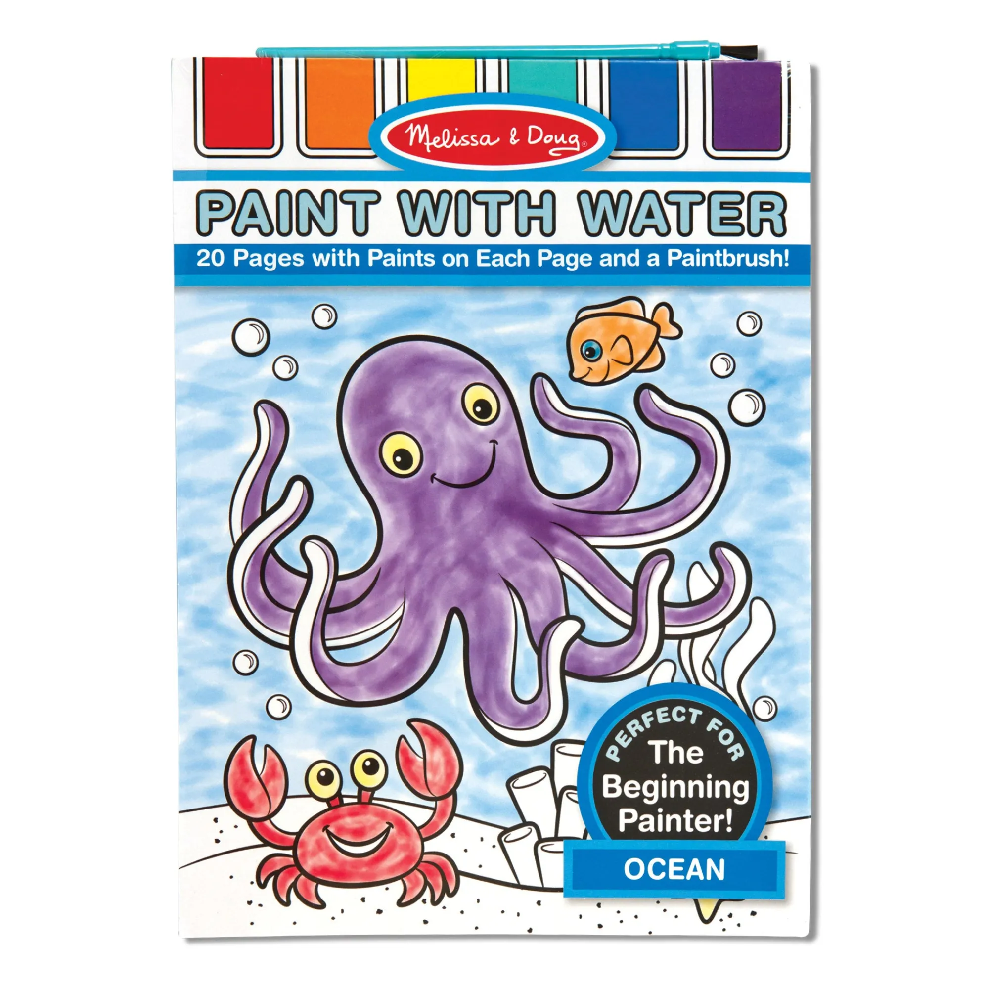 Paint With Water Activity Book - Ocean>Melissa & Doug