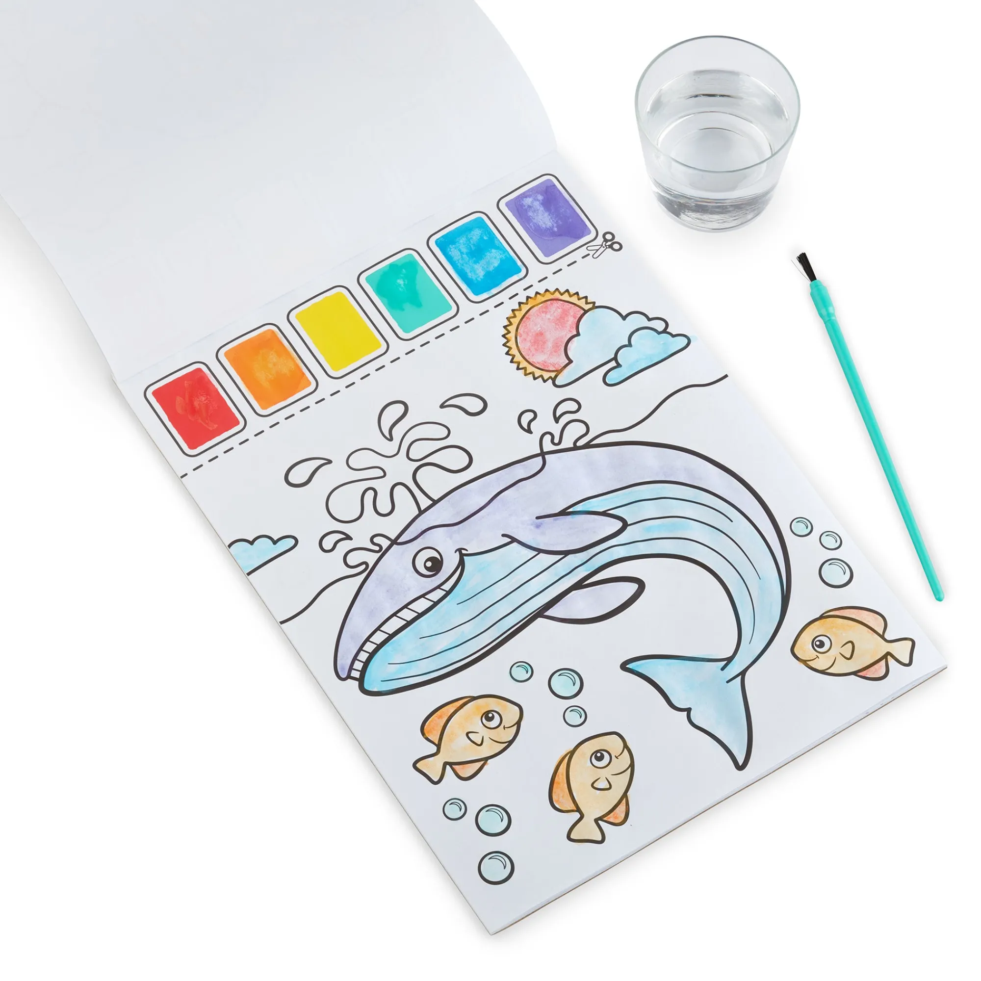 Paint With Water Activity Book - Ocean>Melissa & Doug
