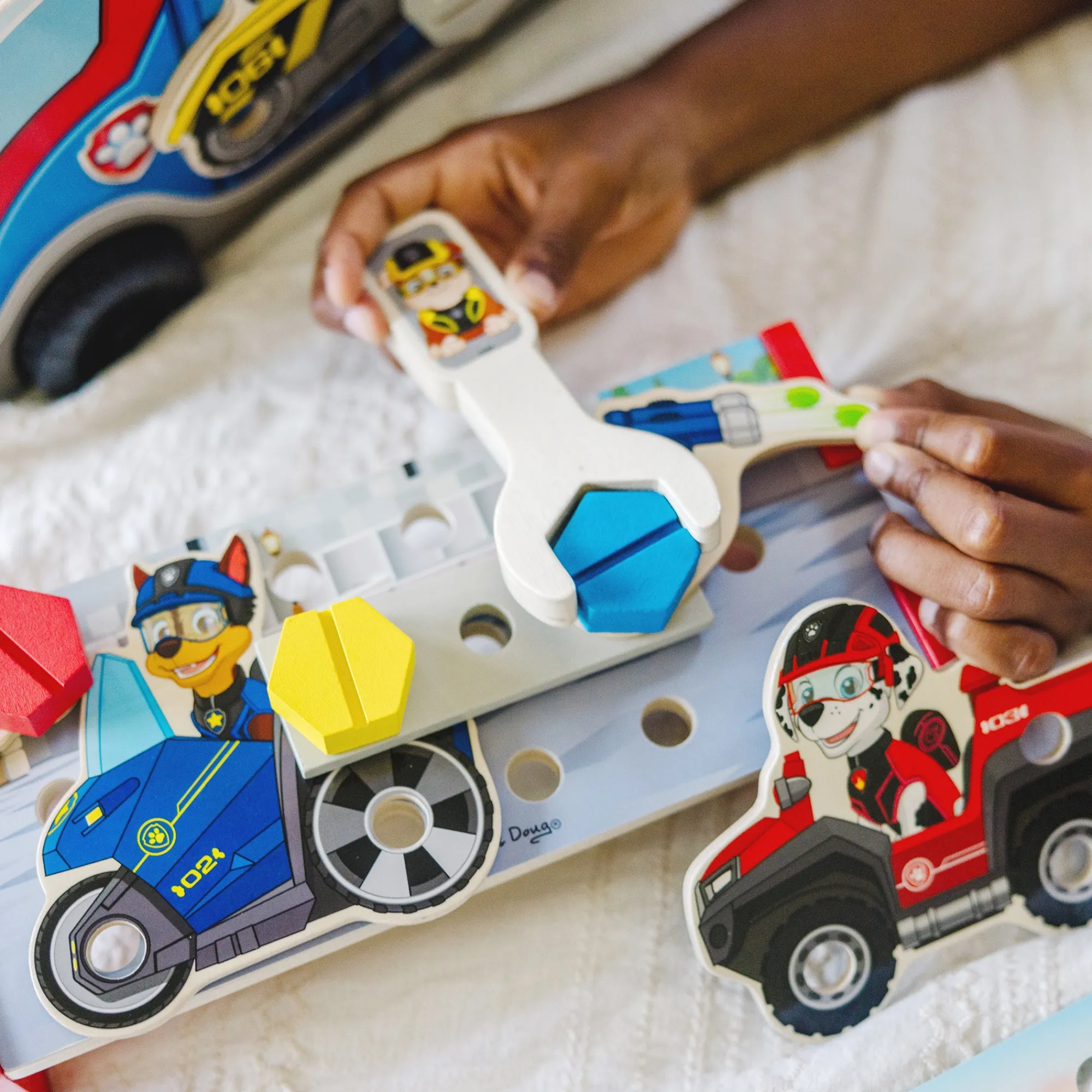 PAW Patrol Match & Build Mission Cruiser>Melissa & Doug New