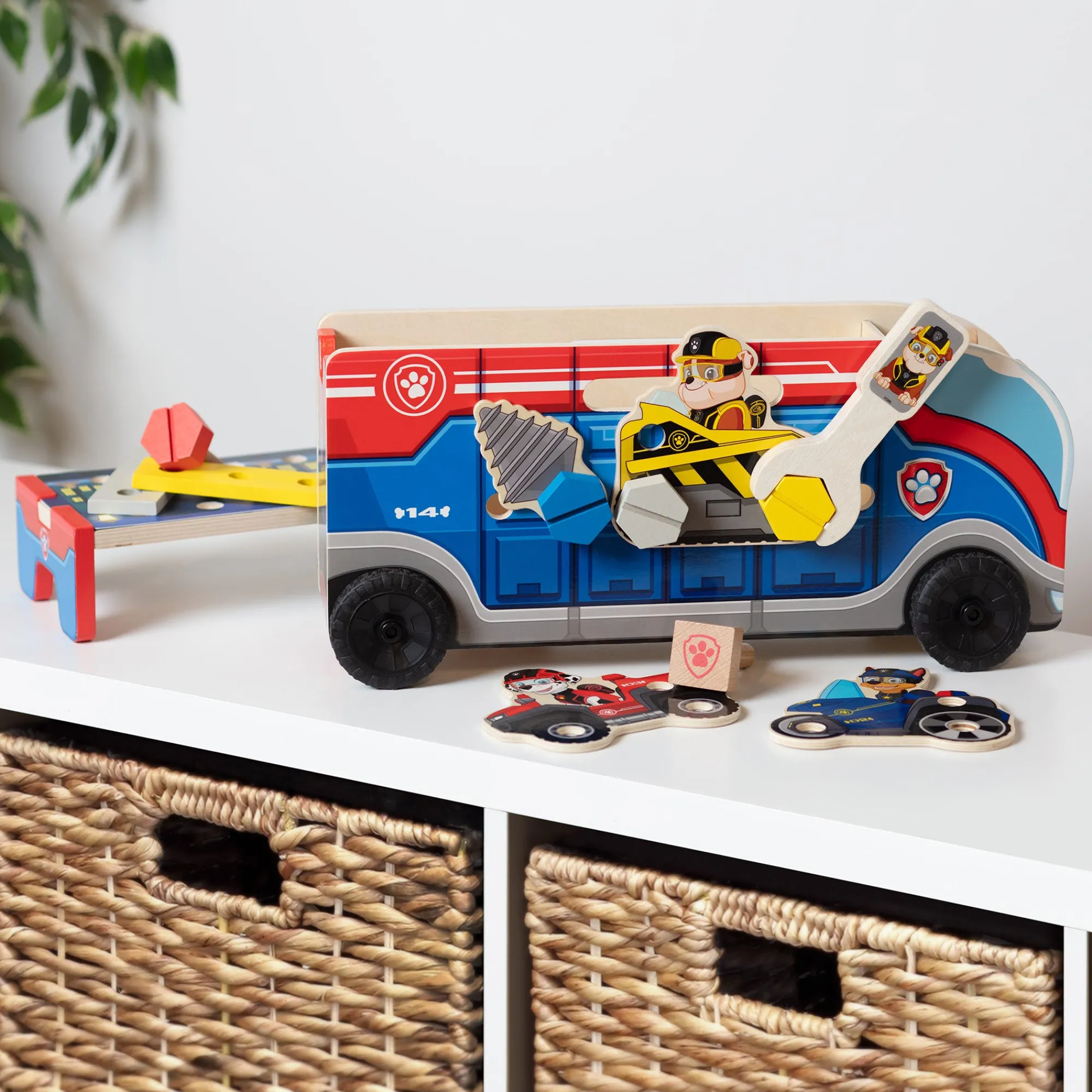 PAW Patrol Match & Build Mission Cruiser>Melissa & Doug New