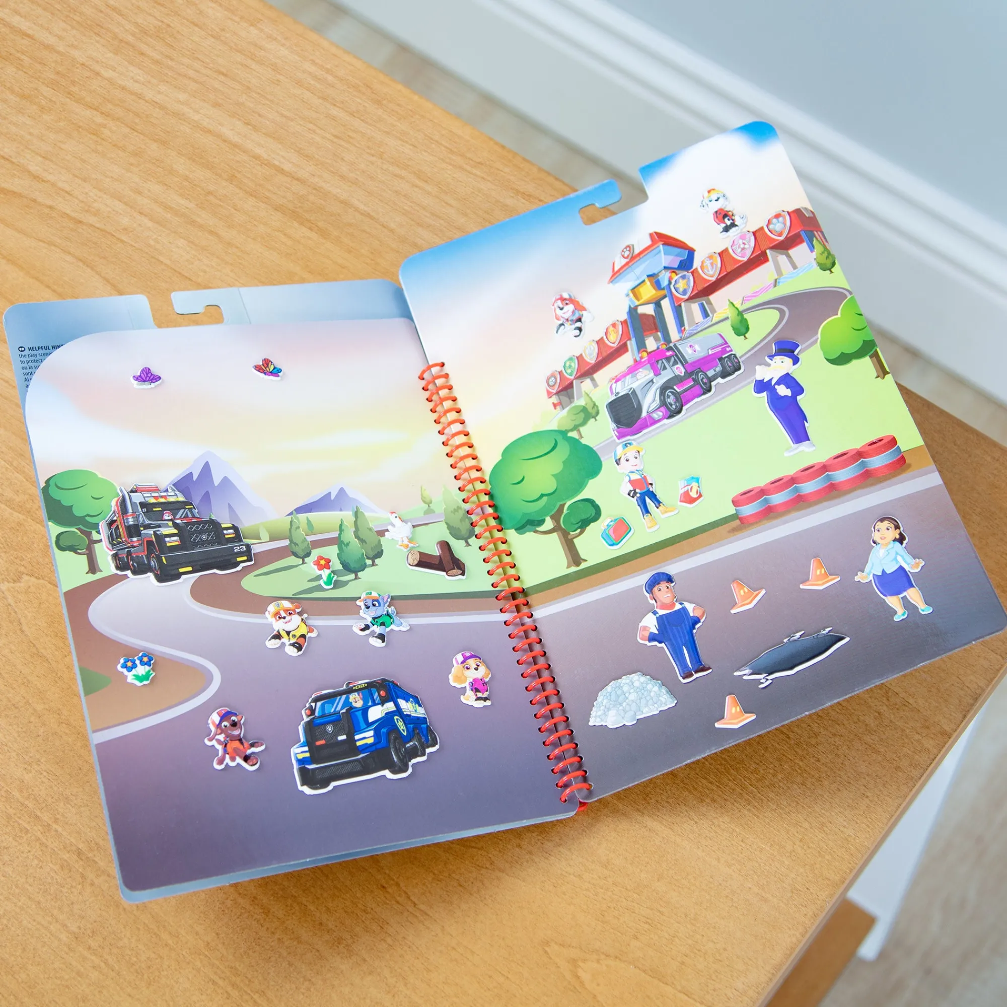 PAW Patrol Restickable Puffy Stickers - Big Truck Pups>Melissa & Doug Best