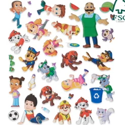 PAW Patrol Restickable Puffy Stickers - Adventure Bay><noscript><img width=
