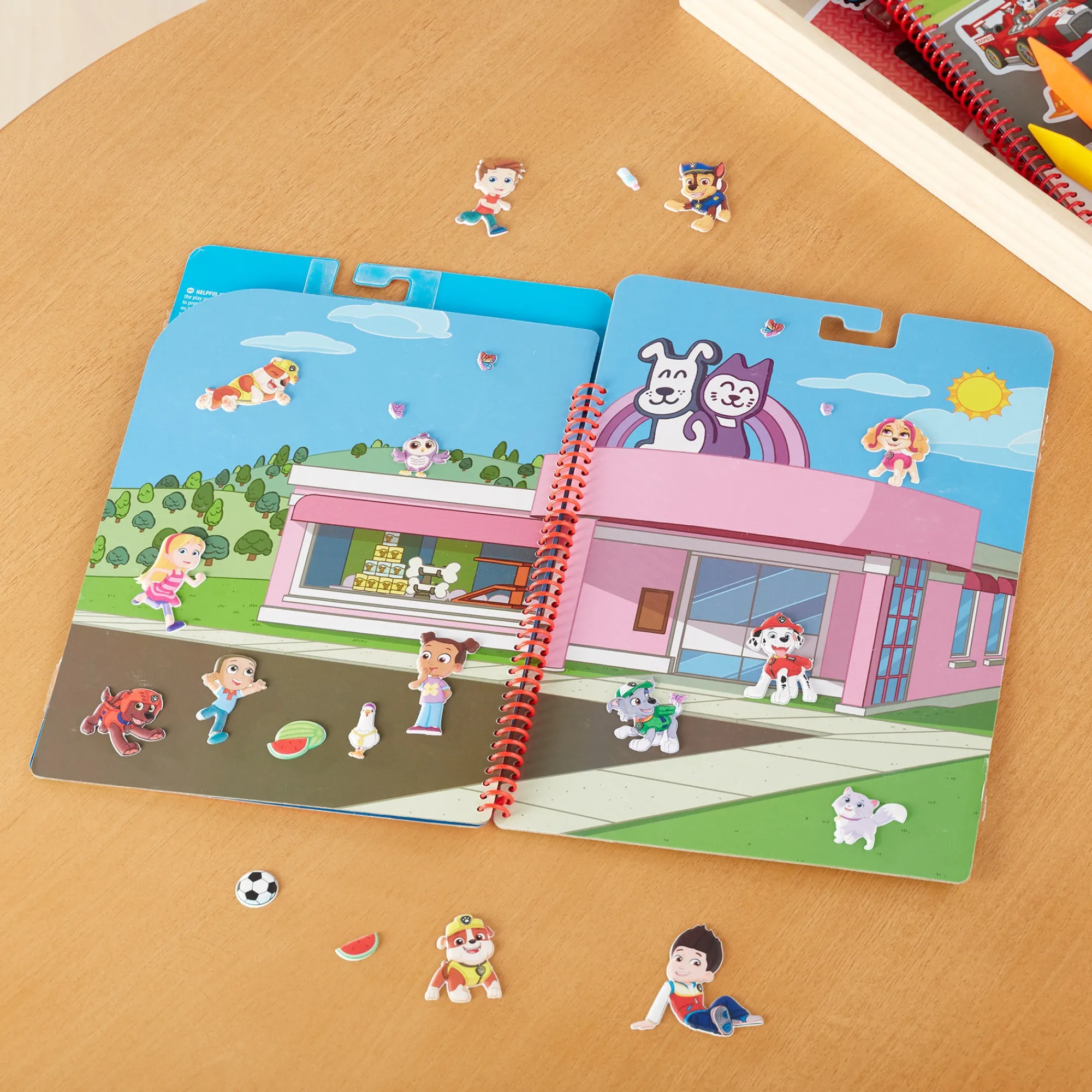 PAW Patrol Restickable Puffy Stickers - Adventure Bay>Melissa & Doug Hot