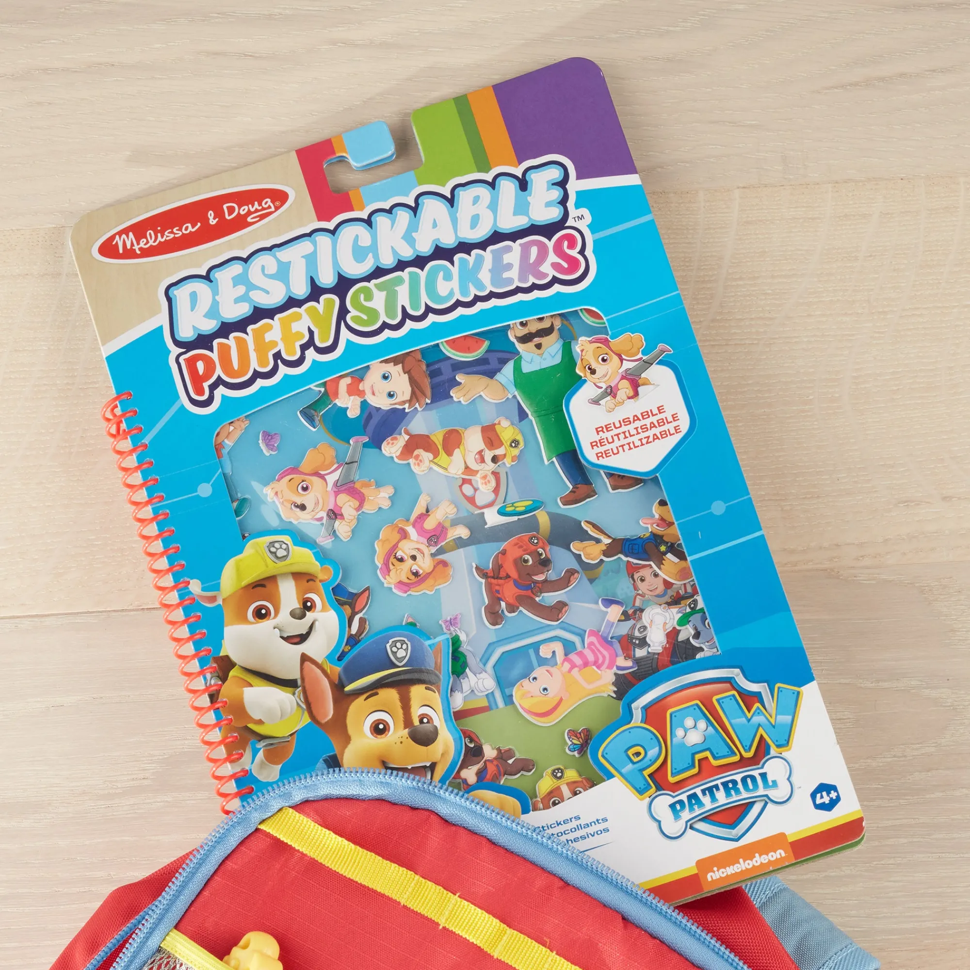 PAW Patrol Restickable Puffy Stickers - Adventure Bay>Melissa & Doug Hot